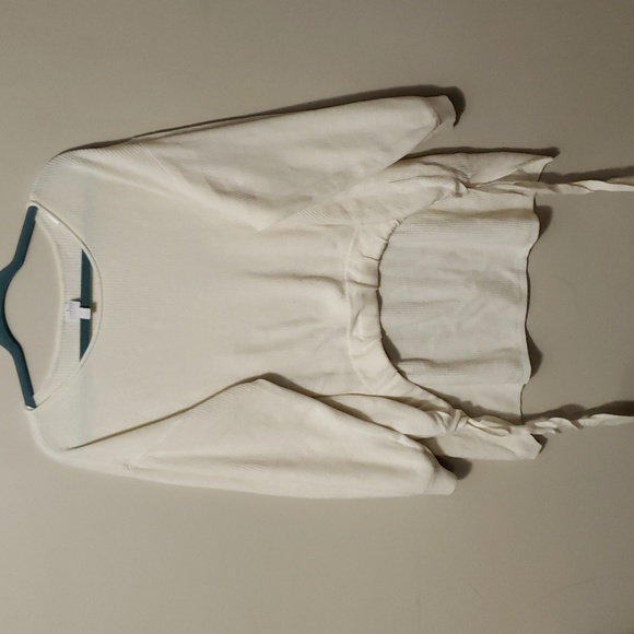 NY&Co. Cream/Ivory Sweater - Picture 1 of 4